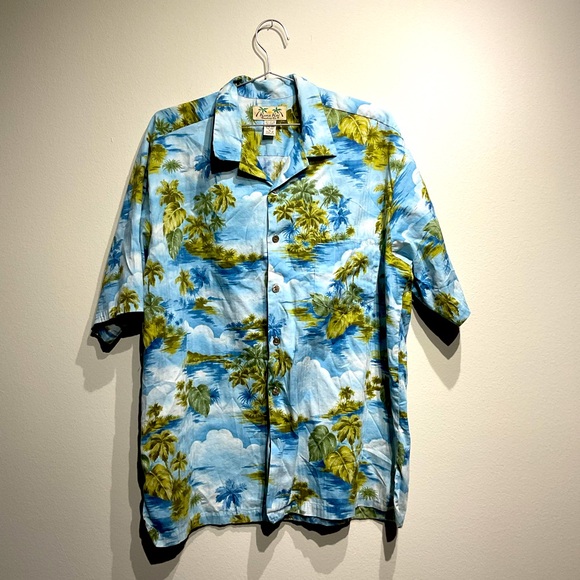 Kona Kai Other - Kona Kai XL Tropical Hawaiian Button Down Shirt Summer Vacation Beachy